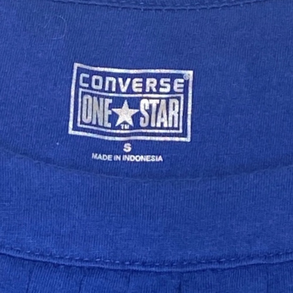 Converse blue short sleeve tee - Picture 5 of 7